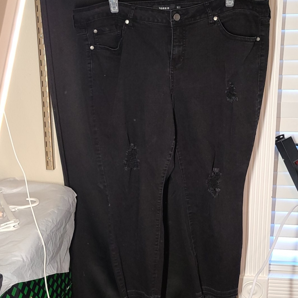 Torrid deconstructed denim